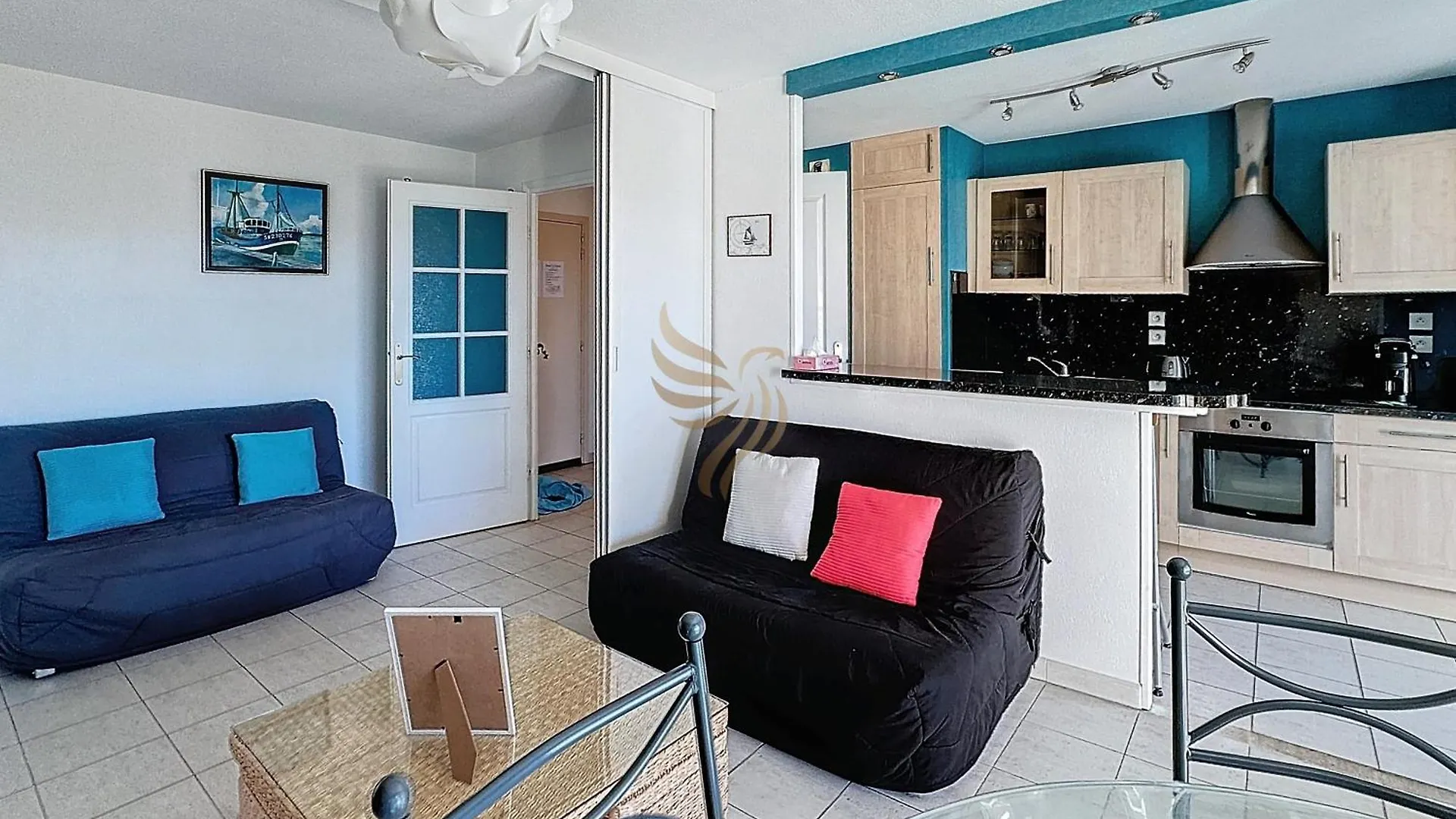 Appart 4 Pers - L'Echapee D'Ipanema, Classe 2 Etoiles - Terrasse, Garage, Piscine, 750 M Plage - Capitalchic Services Frejus